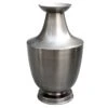 10In Metal Vase