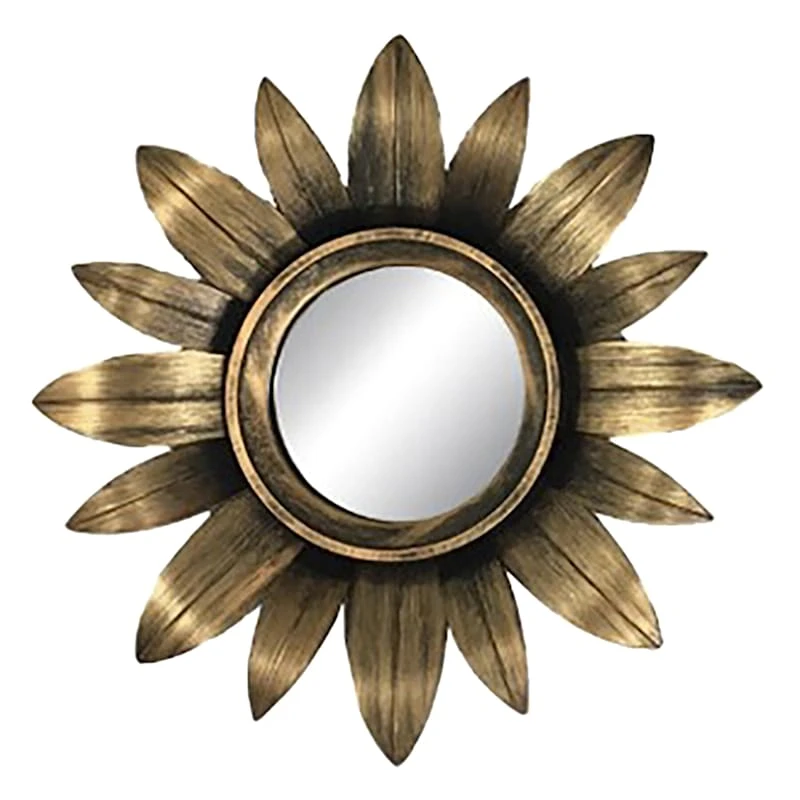 3-Piece Gold Accent Wall Mirror Set - Image 6