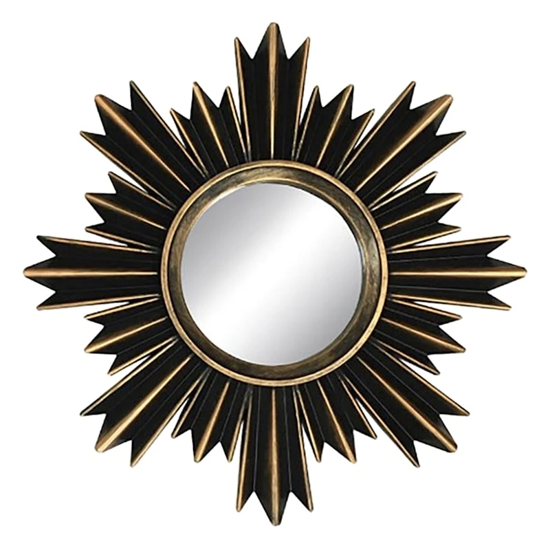 3-Piece Gold Accent Wall Mirror Set - Image 7