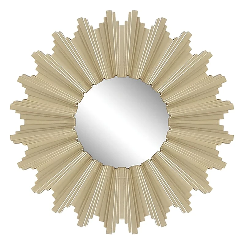 3-Piece Gold Sunburst Accent Wall Mirror Set - Image 4