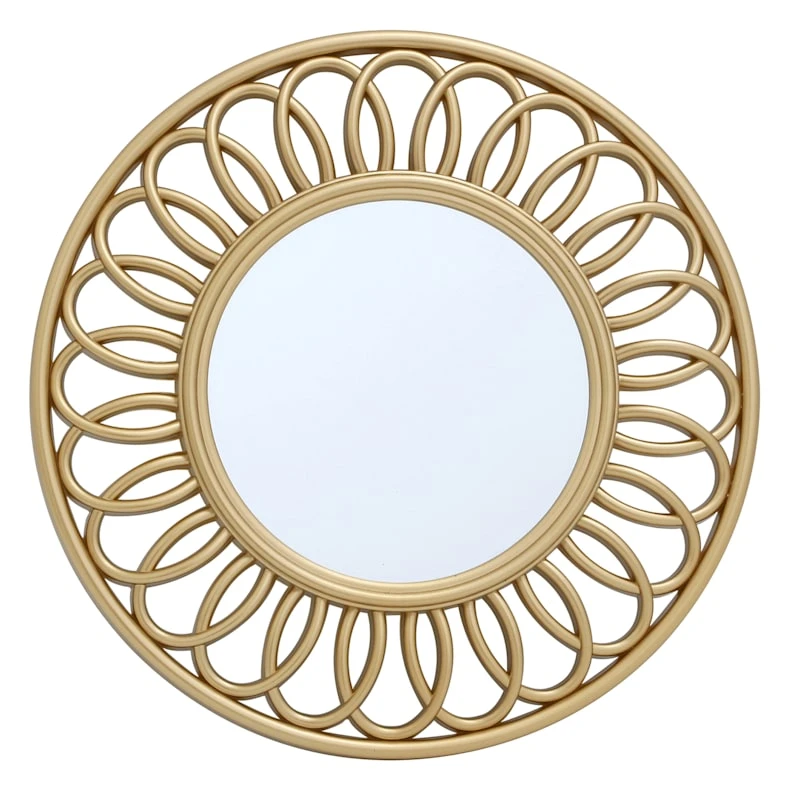 3-Piece Gold Wall Mirror Set - Image 12
