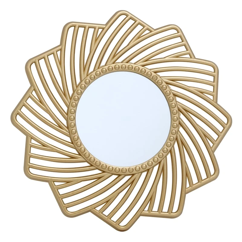 3-Piece Gold Wall Mirror Set - Image 13