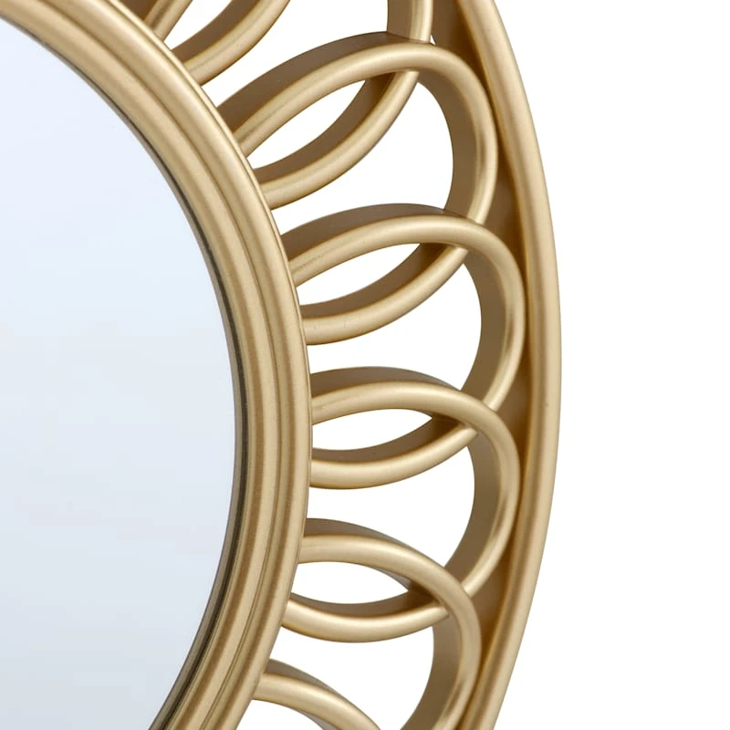 3-Piece Gold Wall Mirror Set - Image 17