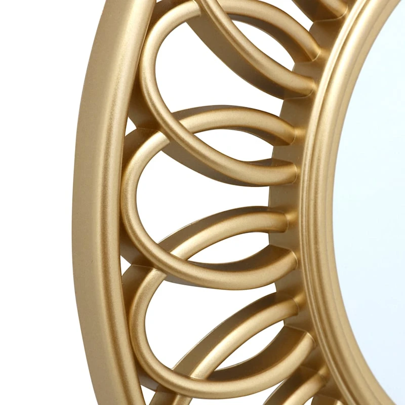 3-Piece Gold Wall Mirror Set - Image 18