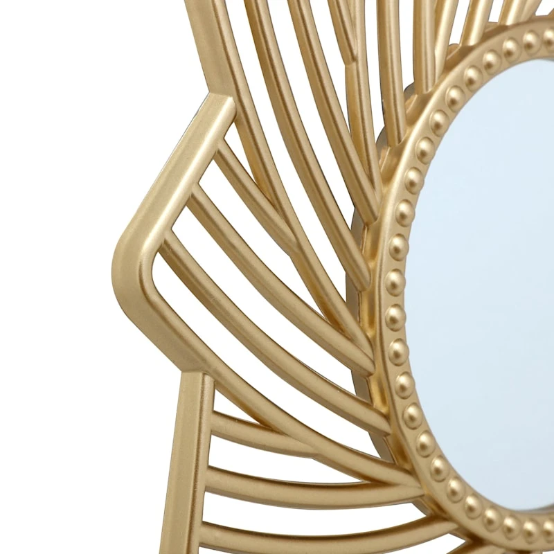 3-Piece Gold Wall Mirror Set - Image 3