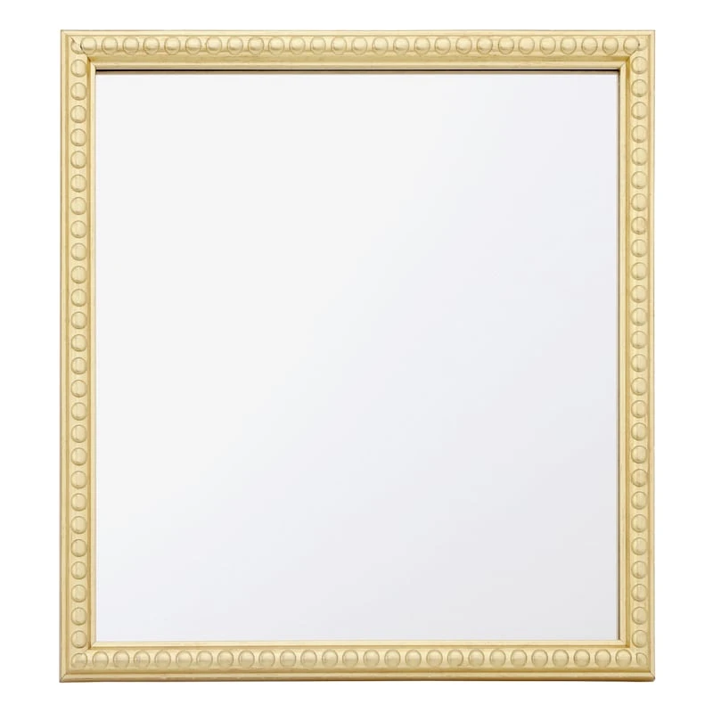3-Piece Hello Gorgeous Gold Framed Wall Mirror Set, 10" - Image 3