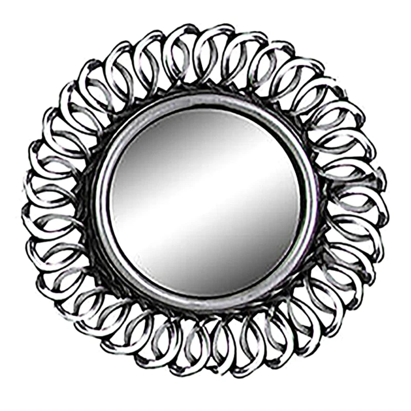 3-Piece Ornate Decorative Wall Mirror Set, 10" - Image 4