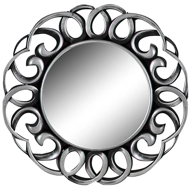 3-Piece Ornate Decorative Wall Mirror Set, 10" - Image 7
