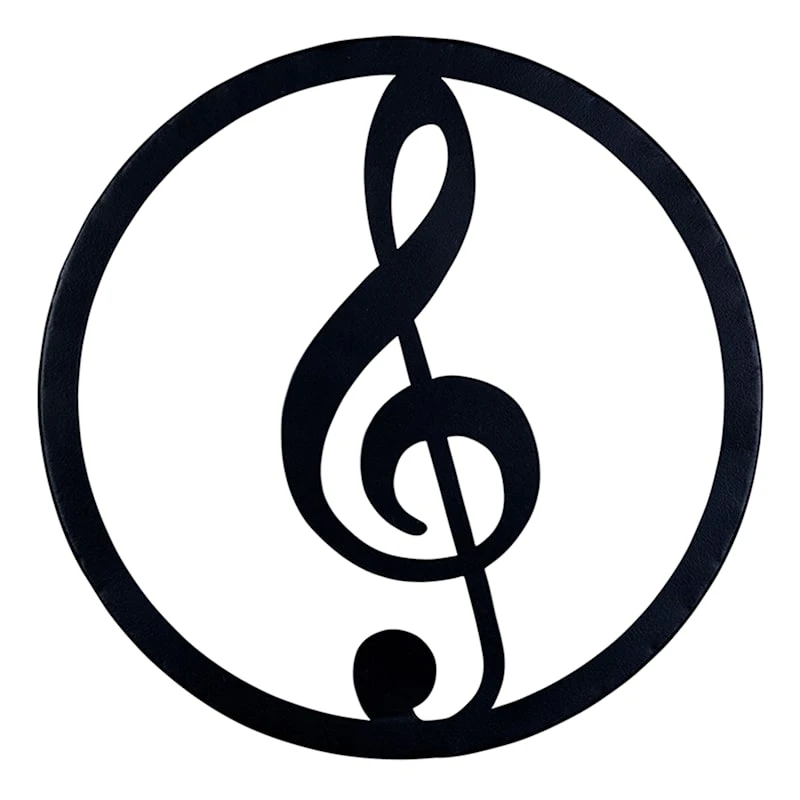 4-Piece Set Music Wall Art, 10" - Image 2