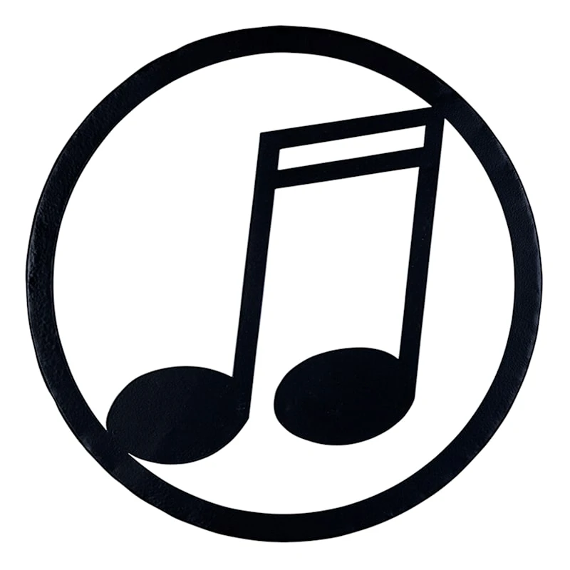 4-Piece Set Music Wall Art, 10" - Image 3