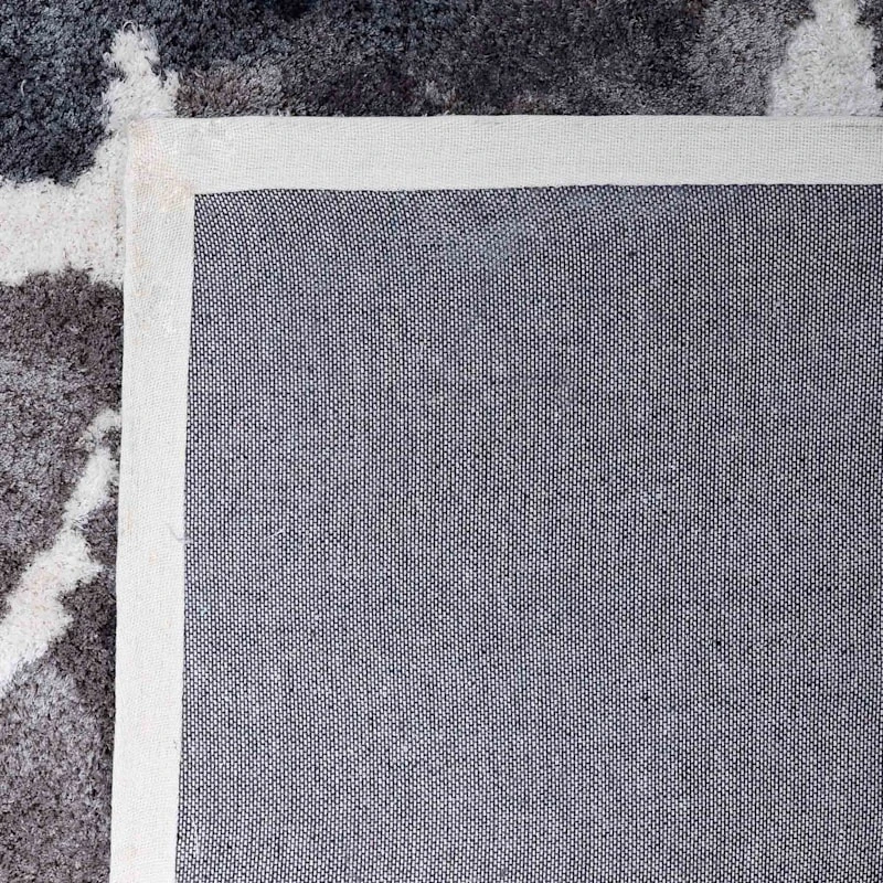 (A367) Natural Soft Touch Floral Area Rug, 5x7 - Image 3