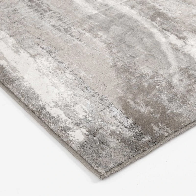 (A479) Camden Canbera Neutral Abstract Area Rug, 8x10 - Image 3