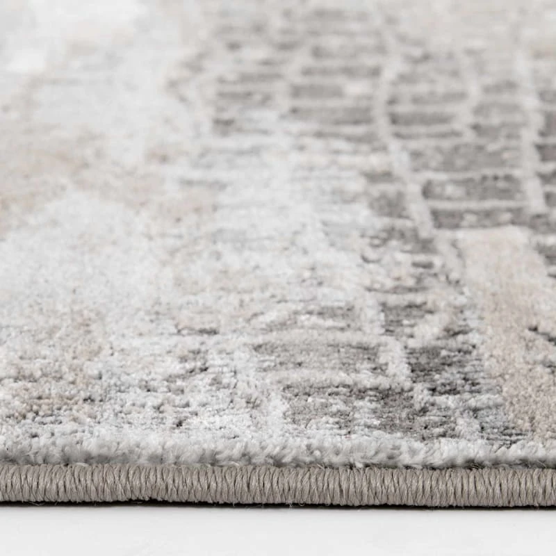 (A479) Camden Canbera Neutral Abstract Area Rug, 8x10 - Image 5