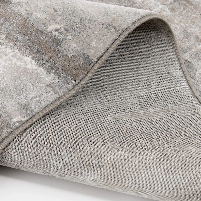 (A479) Camden Canbera Neutral Abstract Area Rug, 8x10 - Image 6