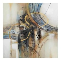 Abstract Enhanced Canvas Wall Art, 30"