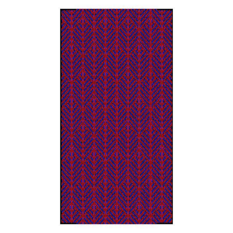 Aspen Navy Scatter Rug 30X45