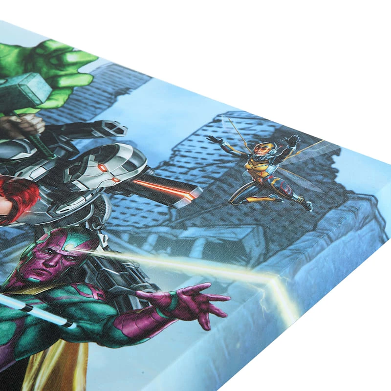 Avengers Canvas Wall Art, 24x12 - Image 4
