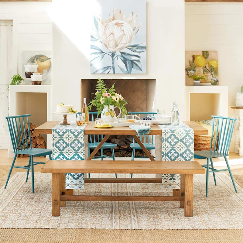 (B678) Ivory Cotton Jute Area Rug, 7x10 - Image 2