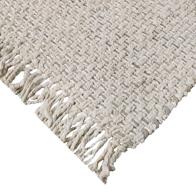 (B724) Ty Pennington Topher Neutral Flatweave Accent Rug, 3x5 - Image 2