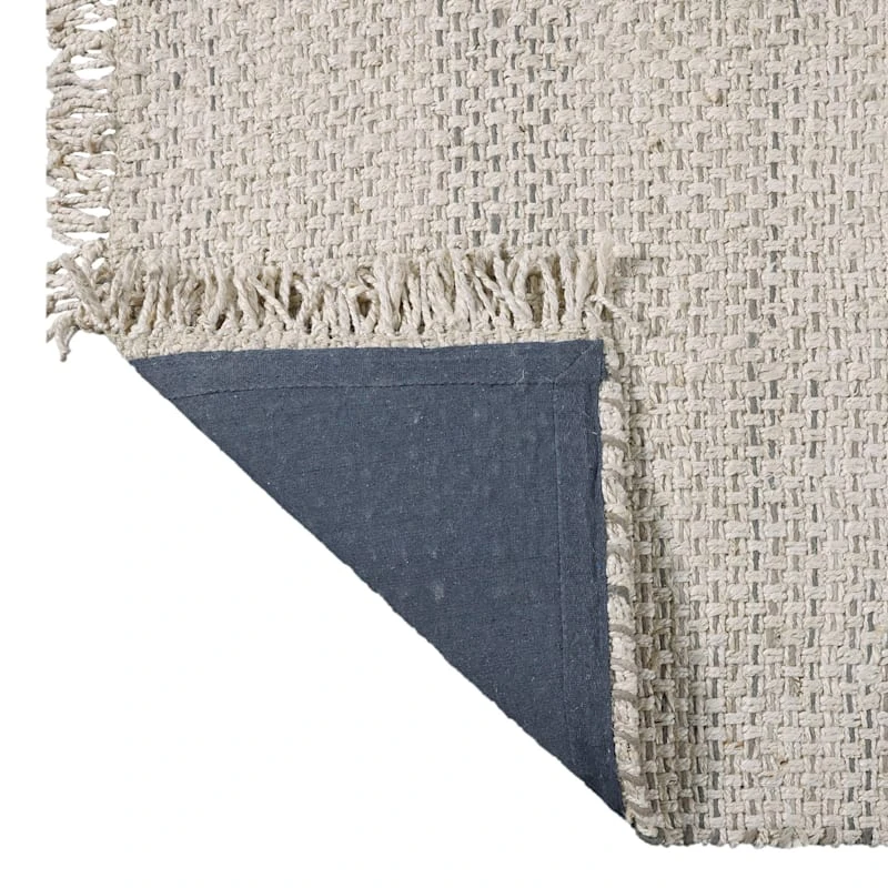 (B724) Ty Pennington Topher Neutral Flatweave Accent Rug, 3x5 - Image 3