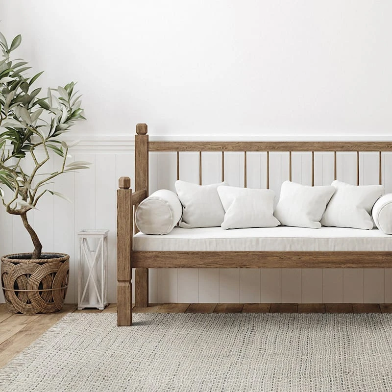 (B724) Ty Pennington Topher Neutral Flatweave Accent Rug, 3x5 - Image 6