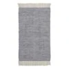 (B799) Crosby St Grey Herringbone Accent Rug, 2x3