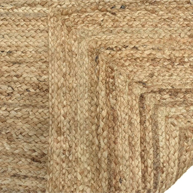 (B850) Honeybloom Kian Jute Area Rug, 5x7 - Image 3