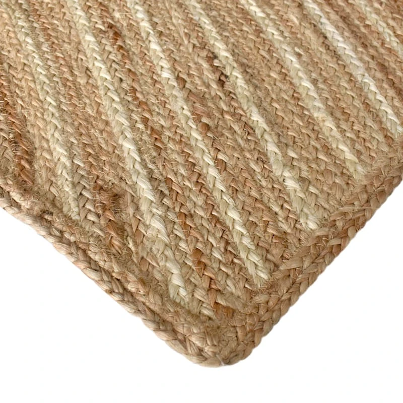 (B851) Honeybloom Wynn Jute Area Rug, 5x7 - Image 2