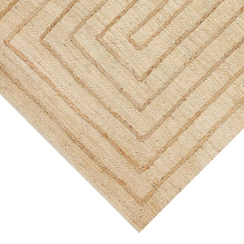 (B852) Tracey Boyd Arlo Natural Jute Area Rug, 5x7 - Image 2