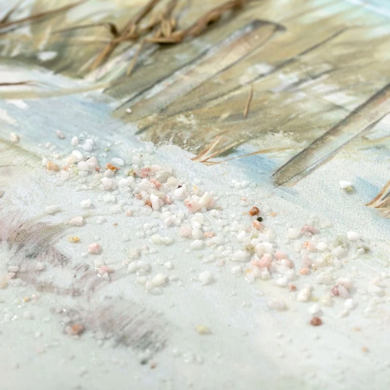 Beach Path Canvas Wall Art, 40x20 - Image 3