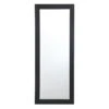 Becky Black Framed Wall Mirror, 24x58