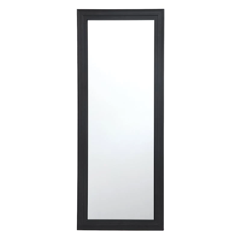 Becky Black Framed Wall Mirror, 24x58