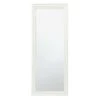 Becky White Framed Wall Mirror, 24x58