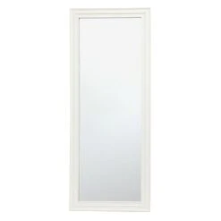 Becky White Framed Wall Mirror, 24x58