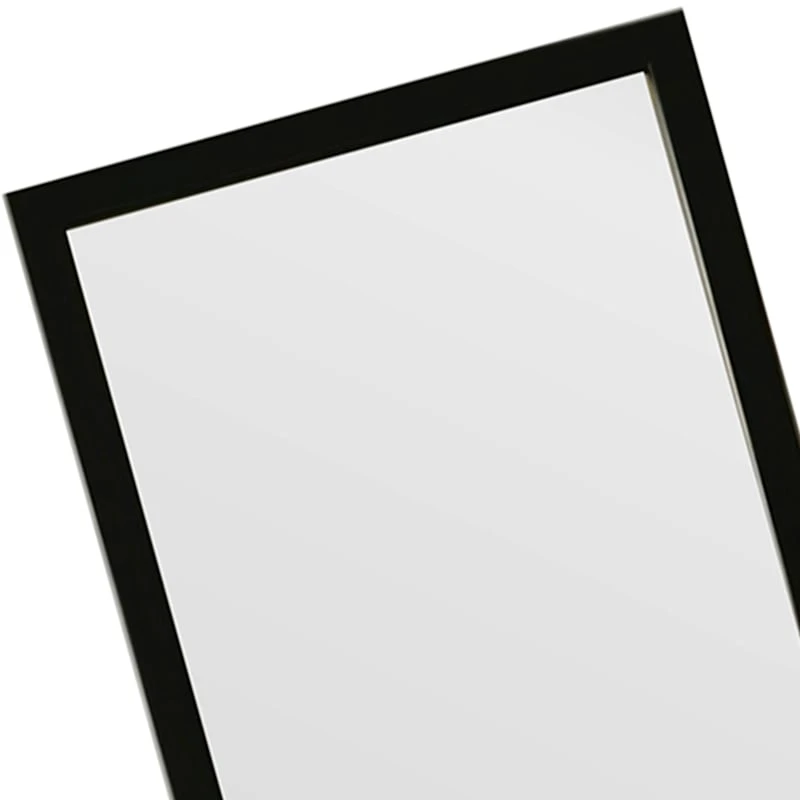 Black Basic Leaner Mirror, 14x50 - Image 2