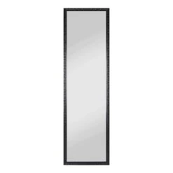 Black Ornate Leaner Mirror, 14x50