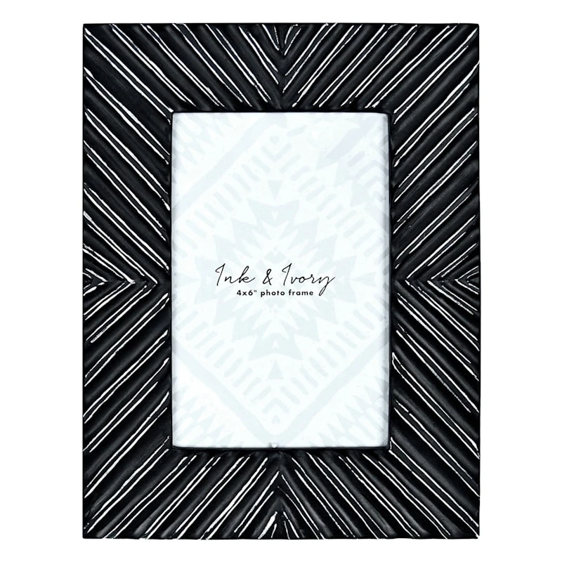 Black Tabletop Photo Frame, 4x6
