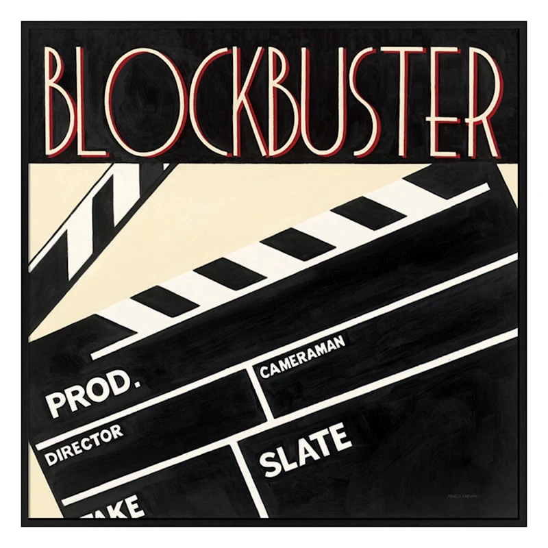 Blockbuster Wall Art, 16x16
