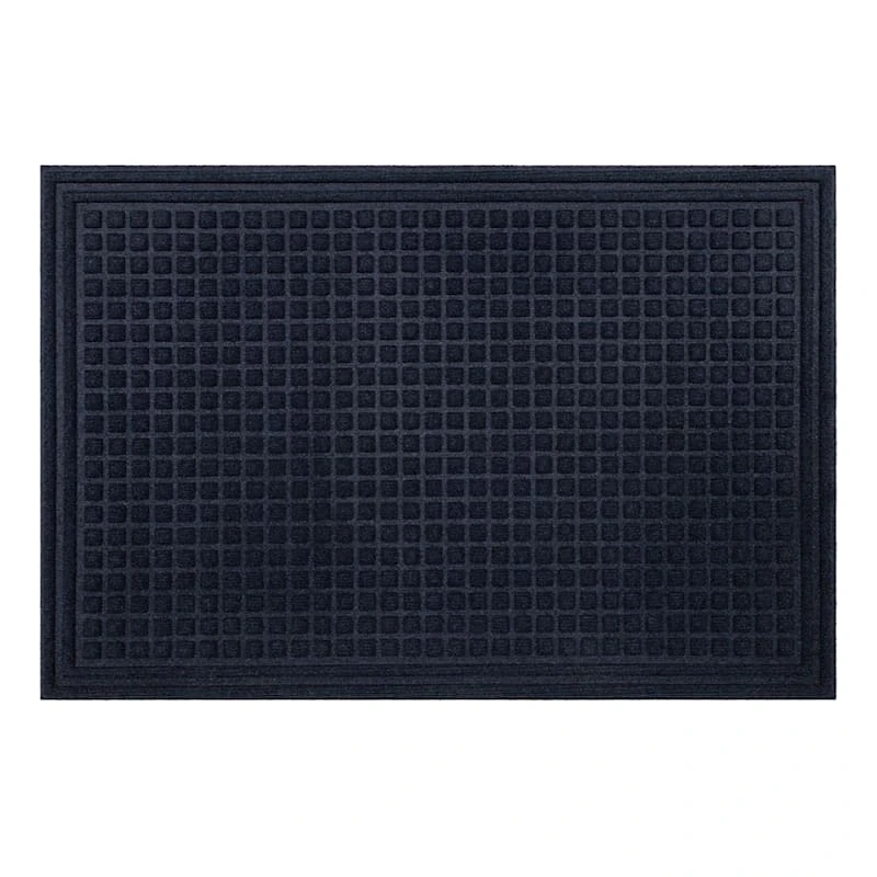 Blue Waffle Impressions Doormat, 24x36