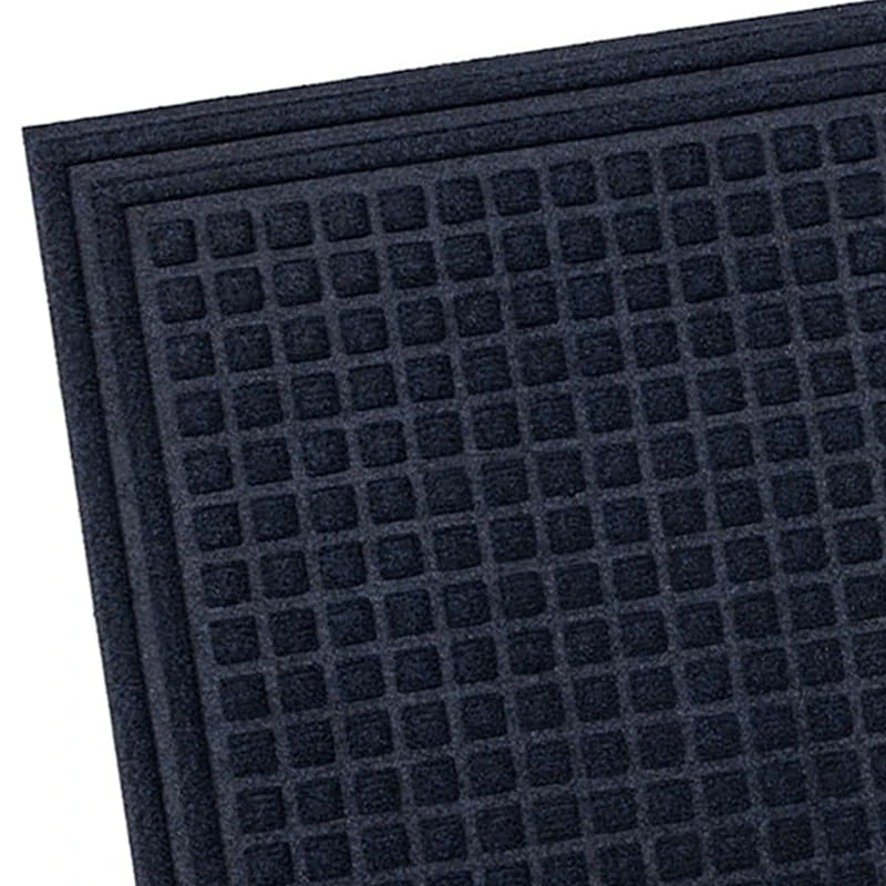 Blue Waffle Impressions Doormat, 24x36 - Image 2