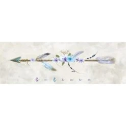 Boho Arrow I Canvas Wall Art, 36x12