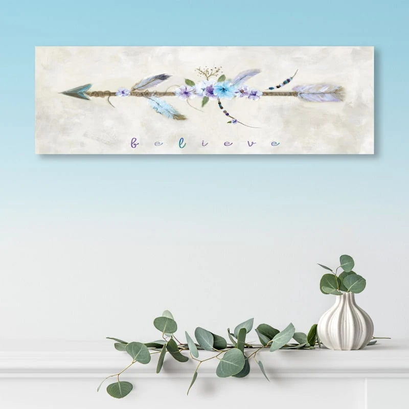 Boho Arrow I Canvas Wall Art, 36x12 - Image 2