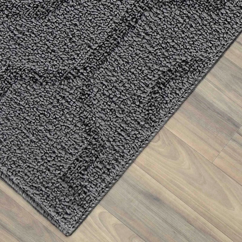 Brentwood Grey Double Quatrefoil Indoor & Outdoor Area Rug, 4x6 - Image 4