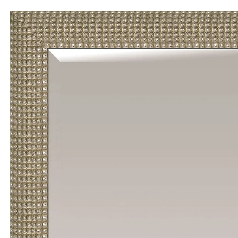 Champagne & Silver Wood Floor Mirror, 32x68 - Image 2