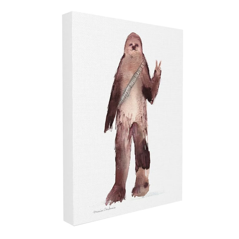 Chewbacca Canvas Wall Art, 12x16