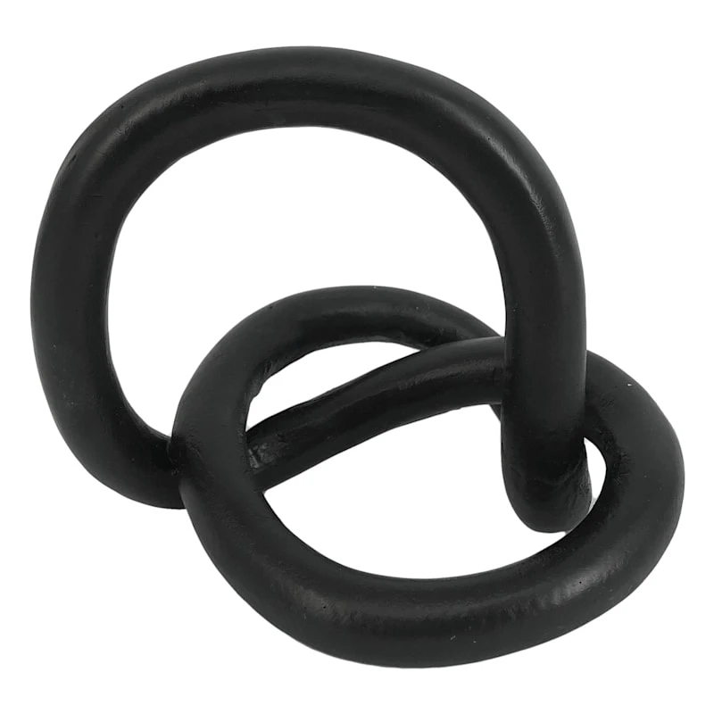 Crosby St Black Abstract Decor, 7x6