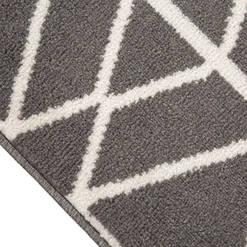 (D509) Norway Abida Grey Area Rug, 5x7 - Image 3