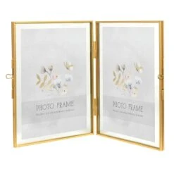 Double Fold Multi Tabletop Photo Frame, 12x8