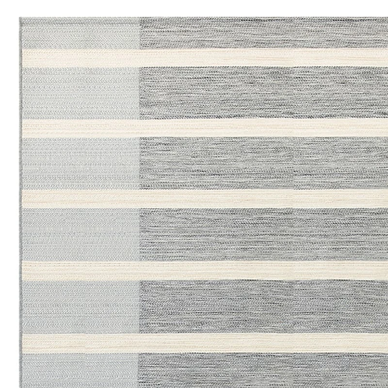 (E461) Laila Ali Jasper Flatweave Area Rug, 8x10 - Image 2