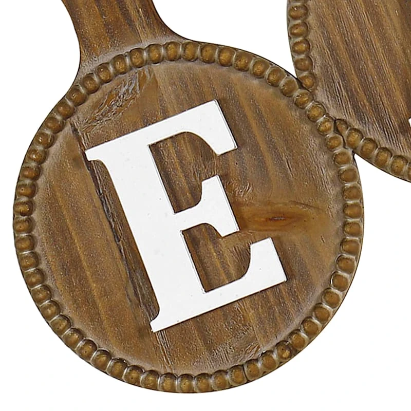 Eat Faux Wood Wall Decor, 22x13 - Image 2